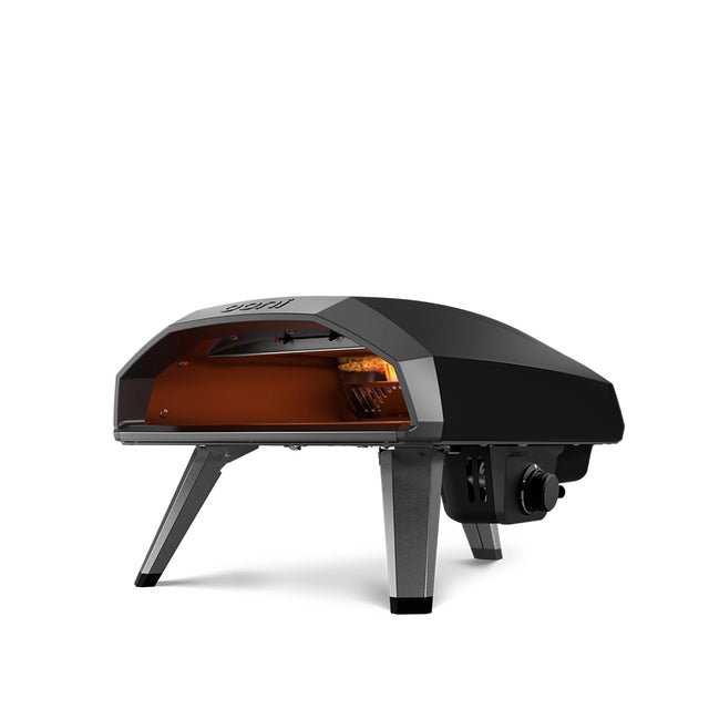 1000x1000-Ovens-ToScale-Koda2-Black.jpg Ooni Koda 2 Portable Gas Pizza Oven with G2 Gas Technology, 14 Inch, Foundry Black or Slate Blue - Image 1