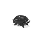 Weber Q 2100N Gas Barbecue, 3.52 kW Stainless Steel Burner, Cast Iron Grates, Black - Image 2
