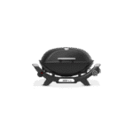 Weber Q 2100N Gas Barbecue, 3.52 kW Stainless Steel Burner, Cast Iron Grates, Black - Image 4