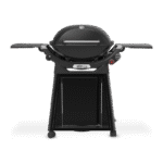 Weber Q 3200N+ Two-Burner Gas BBQ with Cart, 63 x 45 cm Cooking Area, Black