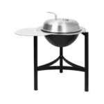 Martinsen 1800 Charcoal Kettle BBQ in Black and Stainless Steel