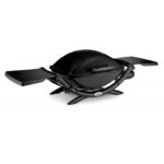 Weber Q2000 Portable Gas Barbecue in Black with 3.5 kW Stainless Steel Burner