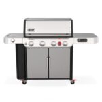 Weber Genesis SX-435 Smart 4-Burner Gas BBQ, Stainless Steel