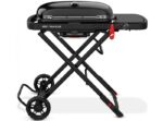Weber Traveler Stealth Portable Gas Barbecue in Black, 3.81 kW