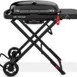 Weber Traveler Stealth Portable Gas Barbecue in Black, 3.81 kW