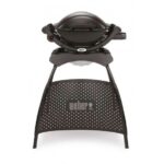 Weber Q 1000 Portable Gas Barbecue 2.6 kW with Stand, Black
