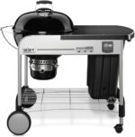 Weber Performer Premium 57 cm Charcoal BBQ with Cart in Black