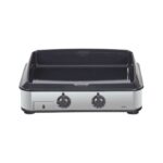 ENO Enosign 65 Stainless Steel Gas Plancha with Two Circular Burners and Double-Wall Plate