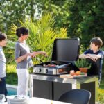 ENO Enosign 65 Stainless Steel Gas Plancha with Two Circular Burners and Double-Wall Plate - Image 4