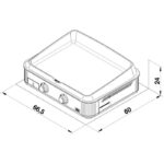 ENO Enosign 65 Stainless Steel Gas Plancha with Two Circular Burners and Double-Wall Plate - Image 2