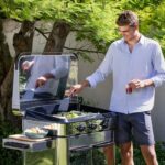 Combo Enosign 80 Inox Stainless Steel Gas Plancha with Trolley and Soft-Close Lid - Image 2