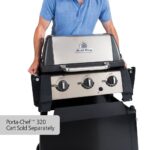 Broil King Porta-Chef 320 Portable 3-Burner Gas BBQ with Stainless Steel Burners - Image 4