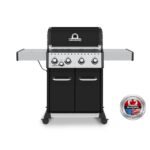 Broil King Baron 440 Gas BBQ with 4 Dual-Tube Burners and Side Burner