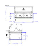 Broil King Baron 520 Built-In Gas BBQ with 5 Stainless Steel Burners - Image 6