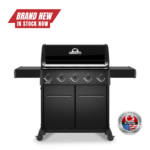 Broil King Crown 520 Shadow Gas BBQ with 5 Stainless Steel Burners and Side Burner