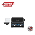 Broil King Baron 490 IR Shadow Built-In Gas BBQ with Infrared and Rotisserie Burners