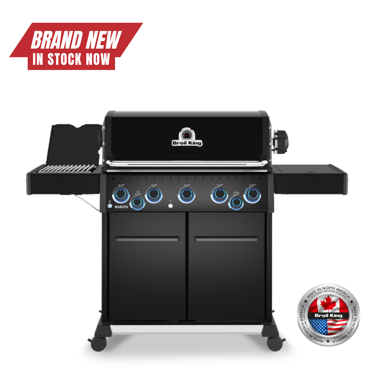 COMING_SOON_2_45450b2d-942d-4b92-8aba-6fee92ce789d.png Broil King Baron 590 IRX Shadow Gas BBQ in All-Black Finish - Image 1