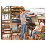 Weber Q2000 Portable Gas Barbecue in Black with 3.5 kW Stainless Steel Burner - Image 4