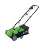 Draper 320mm Electric Lawn Aerator and Scarifier, 1500W 230V, with Two Quick-Change Cartridges (Model 97921)