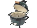 Big Green Egg MiniMax Ceramic Kamado Charcoal BBQ with Feet and Carrier - Image 3