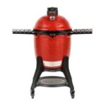 Kamado Joe Classic III Ceramic Charcoal BBQ Grill with SloRoller Smoke Chamber