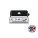 Broil King Regal 570 Built-In Gas BBQ with 5 Dual-Tube Burners and Side Burner