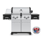 Broil King Regal S590 Pro IR Gas BBQ with 5 Stainless Steel Burners, Side Burner & Rotisserie