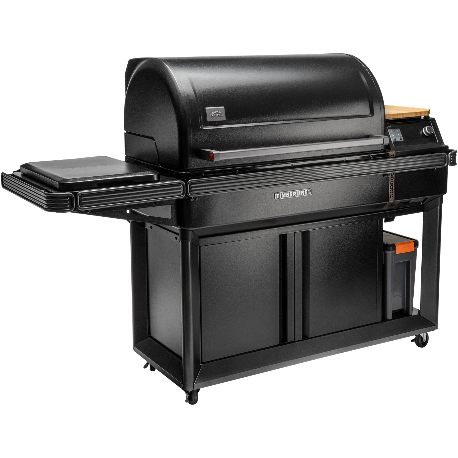 TBB01RLG-Timberline-XL_Studio_004_WEB.png Traeger Timberline XL Wood Pellet Grill with WiFIRE and Induction Cooktop - Image 1