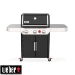 Weber Genesis E-325S Gas Barbecue in Black with Sear Zone and Castors - Image 2
