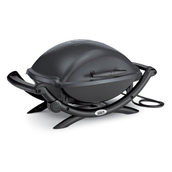 barbacoa_Weber_Q_2400_Gris_Oscuro.jpg Weber Q2400 Electric Barbecue in Dark Grey with 2,300 W Burner - Image 1