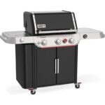 Weber Genesis EP-335 Weber Works Gas Barbecue with Sear Zone and Side Burner - Black - Image 2