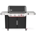 Weber Genesis EP-435 Weber Works Gas Barbecue with Sear Zone and Side Burner - Black - Image 3