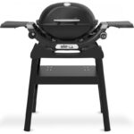 Weber Q 1200N Gas Barbecue with Stand, 2.49 kW Burner, Cast Iron Grates, Black - Image 3
