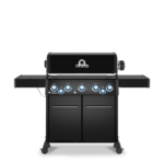 Broil King Baron 590 Shadow 5-Burner Gas BBQ with Infrared Side and Rear Rotisserie Burner - Image 5