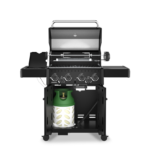 Broil King Crown 490 Shadow Gas BBQ with 4 Burners, Side and Rotisserie Burner - Image 2