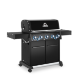 Broil King Baron 590 Shadow 5-Burner Gas BBQ with Infrared Side and Rear Rotisserie Burner - Image 4