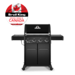 Broil King Crown 440 Shadow Gas BBQ with 4 Burners and Side Burner