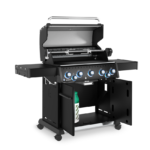 Broil King Baron 590 Shadow 5-Burner Gas BBQ with Infrared Side and Rear Rotisserie Burner