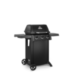 Broil King Gem 310 Shadow 2-Burner Gas BBQ, 8.8 kW with Cast Iron Grids - Image 4