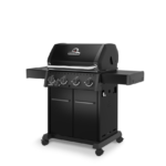 Broil King Crown 440 Shadow Gas BBQ with 4 Burners and Side Burner - Image 5