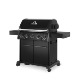 Broil King Crown 590 Shadow 5-Burner Gas BBQ with Side Burner and Flav-R-Wave System - Image 5