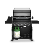 Broil King Crown 590 Shadow 5-Burner Gas BBQ with Side Burner and Flav-R-Wave System - Image 2