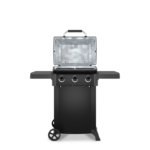 Broil King Gem 310 Shadow 2-Burner Gas BBQ, 8.8 kW with Cast Iron Grids - Image 3