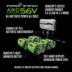 EGO Power+ Z6 42" 56V Lithium-Ion Zero-Turn Ride-On Mower - Image 4