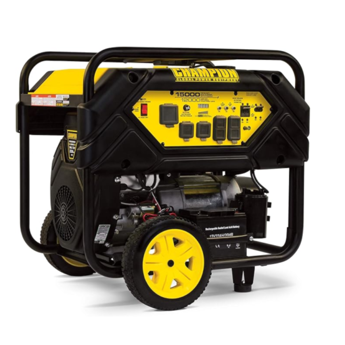 hw-4-image-1.png Champion 15,000/12,000 W Portable Generator with Electric Start and Lift Hook - Image 1