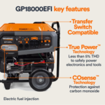 Generac 7706 Gas-Powered Portable Generator with EFI Engine and COsense - Image 5