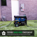 DuroMax XP13000HXT 13,000 W Tri-Fuel Portable Generator with Electric Start and CO Alert - Image 3