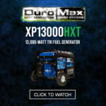 DuroMax XP13000HXT 13,000 W Tri-Fuel Portable Generator with Electric Start and CO Alert - Image 6