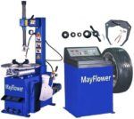 Tyre Changer and Wheel Balancer Machine Combo, 1.5 HP, Rim Clamp 14 to 28 in - Image 2