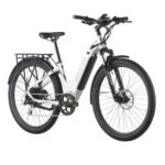 Aventon Level.2 Step-Through Commuter eBike 500W 28 MPH Up to 60 Miles Medium/Large